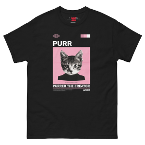 Purrer the Creator Unisex Heavy Cotton Tee – Funny Parody Meme Shirt