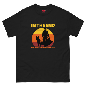 In The End Unisex Heavy Cotton Tee – Retro Western Survival Shirt