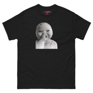 AI Baby Meme Unisex Heavy Cotton Tee – Funny Trending Meme Shirt